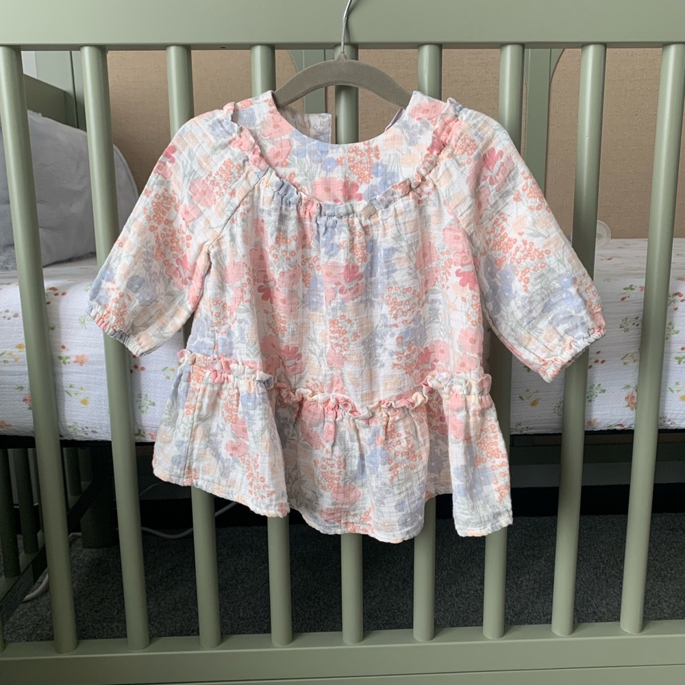 Nordstrom Kids Dress - Pink and Blue Floral
